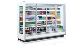 Tủ mát trưng bày thức uống dạng cửa kéo OPO SMM4D2-12NOD 2