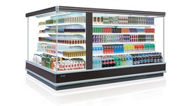Tủ mát trưng bày dạng mở loại góc chéo OPO SMM4D2-12NS 2