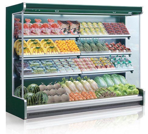 Tủ mát trưng bày rau củ dạng mở OPO SMMUV2-08SL