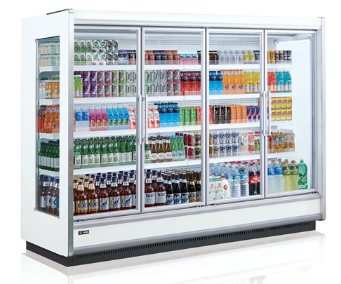 Tủ mát trưng bày thức uống dạng cửa kéo OPO SMM4D2-08NOD