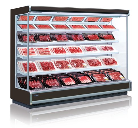 Tủ mát trưng bày thịt tươi dạng mở OPO SMM4M2-06SL