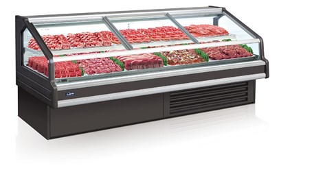 Tủ trưng bày thịt 2 tầng OPO SMF1M2-08SPD